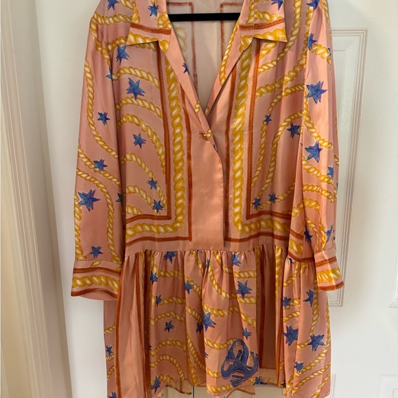 Sandro Alexiane Silk Dress - Picture 3 of 6